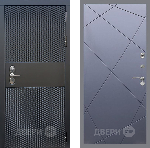 Входная металлическая Дверь Стоп БЛЭК CISA ФЛ-291 Силк титан в Одинцово