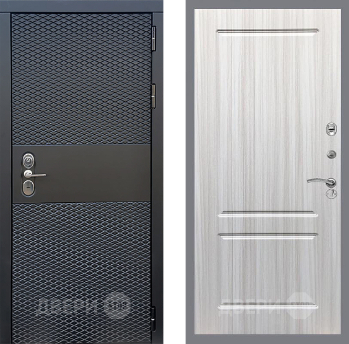 Входная металлическая Дверь Стоп БЛЭК CISA ФЛ-117 Сандал белый в Одинцово