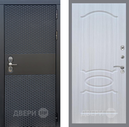 Входная металлическая Дверь Стоп БЛЭК CISA ФЛ-128 Сандал белый в Одинцово