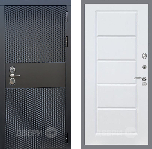 Входная металлическая Дверь Стоп БЛЭК CISA ФЛ-39 Силк Сноу в Одинцово