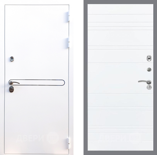 Входная металлическая Дверь Стоп Лайн Вайт Лайн Силк Сноу в Одинцово