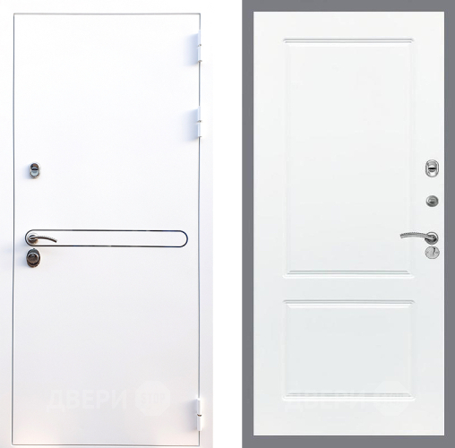 Входная металлическая Дверь Стоп Лайн Вайт ФЛ-117 Силк Сноу в Одинцово