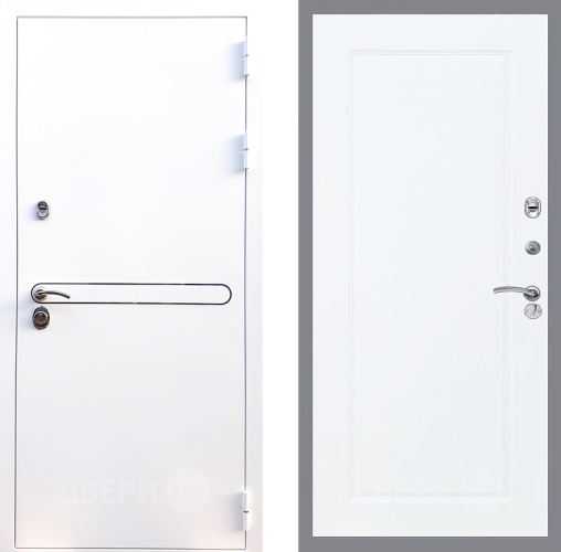 Входная металлическая Дверь Стоп Лайн Вайт ФЛ-119 Силк Сноу в Одинцово