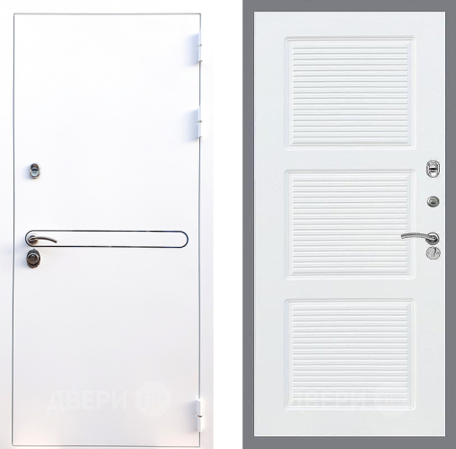 Дверь Стоп Лайн Вайт ФЛ-1 Силк Сноу в Одинцово