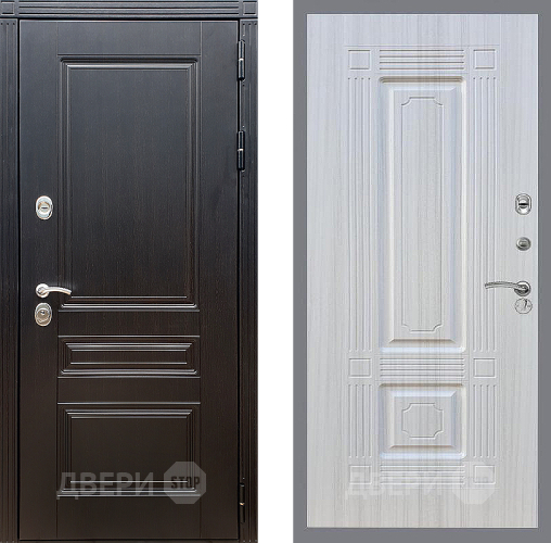 Входная металлическая Дверь Стоп МЕГАПОЛИС ФЛ-2 Сандал белый в Одинцово