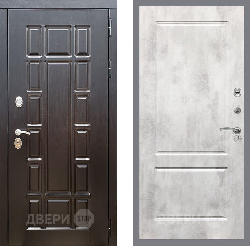 Дверь Стоп НЬЮ ЙОРК ФЛ-117 Бетон светлый в Одинцово