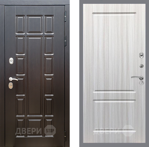 Входная металлическая Дверь Стоп НЬЮ ЙОРК ФЛ-117 Сандал белый в Одинцово