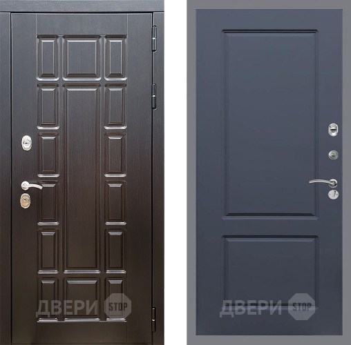 Входная металлическая Дверь Стоп НЬЮ ЙОРК ФЛ-117 Силк титан в Одинцово