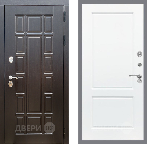 Входная металлическая Дверь Стоп НЬЮ ЙОРК ФЛ-117 Силк Сноу в Одинцово