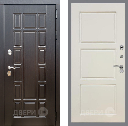 Входная металлическая Дверь Стоп НЬЮ ЙОРК ФЛ-3 Шампань в Одинцово