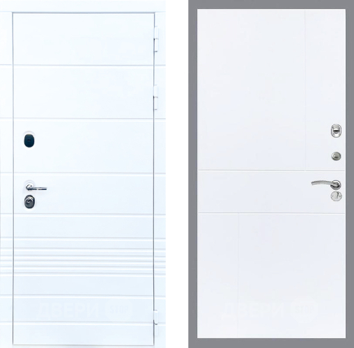 Входная металлическая Дверь Стоп ТРЕНДО ФЛ-290 Силк Сноу в Одинцово