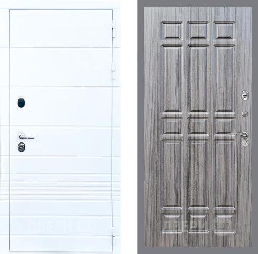 Входная металлическая Дверь Стоп ТРЕНДО ФЛ-33 Сандал грей в Одинцово