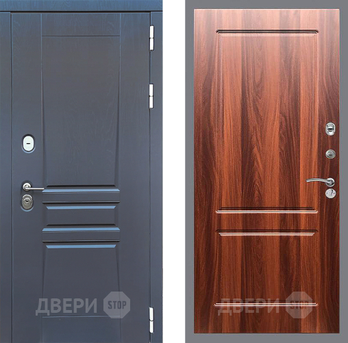 Входная металлическая Дверь Стоп ПЛАТИНУМ ФЛ-117 Итальянский орех в Одинцово