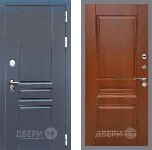 Входная металлическая Дверь Стоп ПЛАТИНУМ ФЛ-243 Итальянский орех в Одинцово