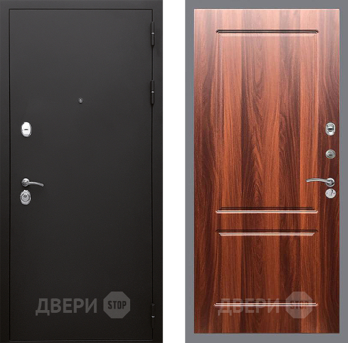 Входная металлическая Дверь Стоп КЛАССИК Шагрень ФЛ-117 Итальянский орех в Одинцово