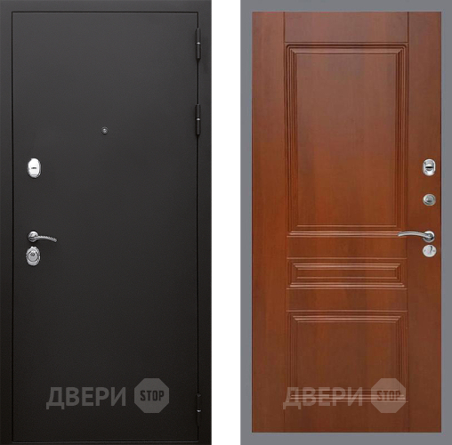 Входная металлическая Дверь Стоп КЛАССИК Шагрень ФЛ-243 Итальянский орех в Одинцово