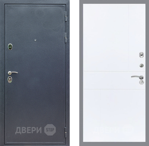 Входная металлическая Дверь Стоп СИЛЬВЕР ФЛ-290 Силк Сноу в Одинцово