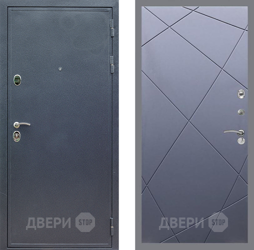 Входная металлическая Дверь Стоп СИЛЬВЕР ФЛ-291 Силк титан в Одинцово
