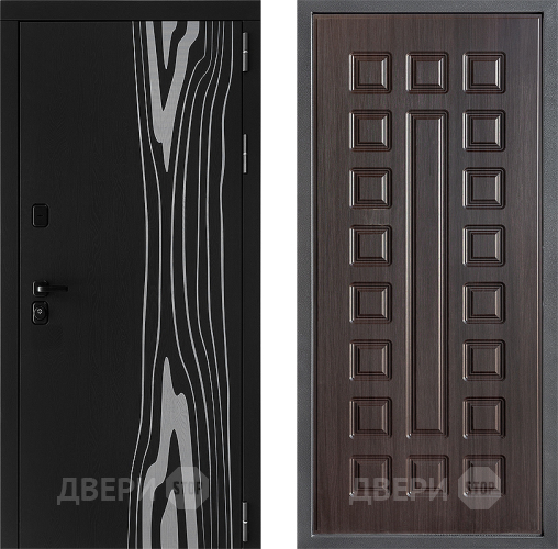 Входная металлическая Дверь Дверной континент ДК-12 ФЛ-183 Венге в Одинцово