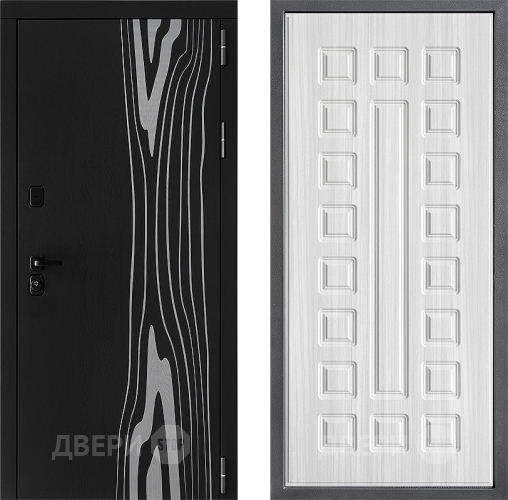 Входная металлическая Дверь Дверной континент ДК-12 ФЛ-183 Сандал белый в Одинцово