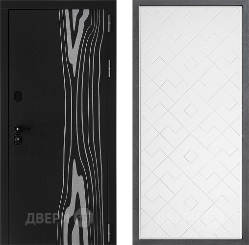 Дверь Дверной континент ДК-12 ФЛ-Тиффани Белый софт в Одинцово