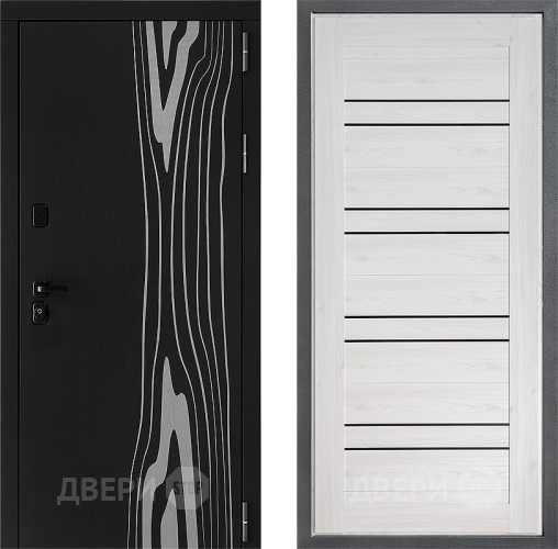 Входная металлическая Дверь Дверной континент ДК-12 ФЛ-49 Сосна белая в Одинцово