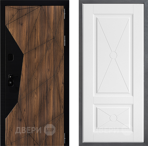 Входная металлическая Дверь Дверной континент ДК-11 ФЛ-617 Софт милк в Одинцово