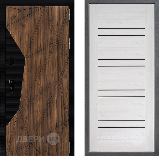 Входная металлическая Дверь Дверной континент ДК-11 ФЛ-49 Сосна белая в Одинцово