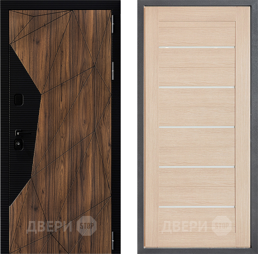 Входная металлическая Дверь Дверной континент ДК-11 ФЛ-46 Капучино в Одинцово