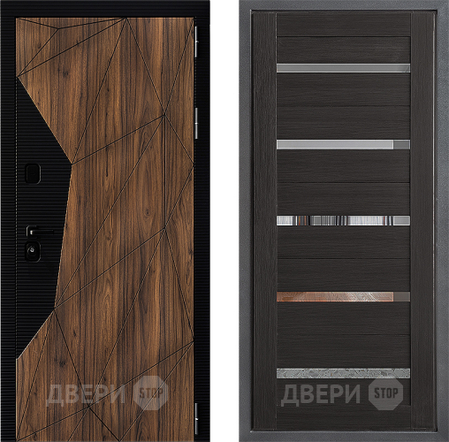 Входная металлическая Дверь Дверной континент ДК-11 ФЛ-47 Венге в Одинцово