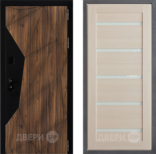 Входная металлическая Дверь Дверной континент ДК-11 ФЛ-47 Капучино в Одинцово