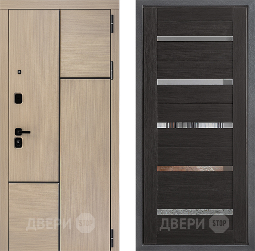 Входная металлическая Дверь Дверной континент ДК-14 ФЛ-47 Венге в Одинцово