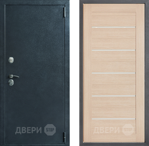 Входная металлическая Дверь Дверной континент ДК-70 Дизайн ФЛ-46 Капучино в Одинцово