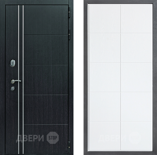 Дверь Дверной континент Теплолюкс Дизайн ФЛ-Кватро Белое дерево в Одинцово