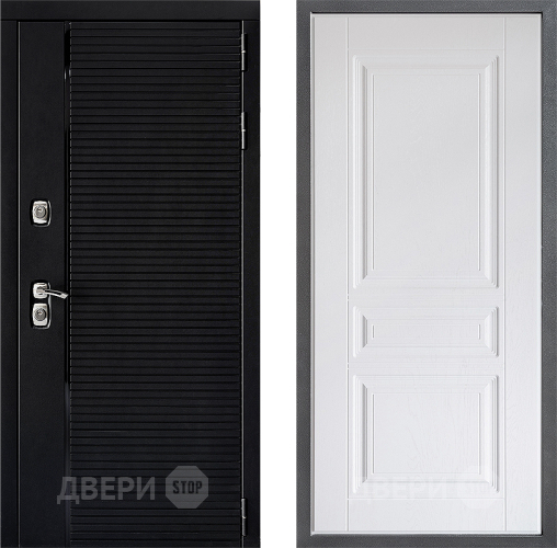 Входная металлическая Дверь Дверной континент ДК-1 ФЛ-243 Альберо Браш серебро в Одинцово