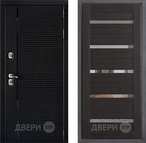 Входная металлическая Дверь Дверной континент ДК-1 ФЛ-47 Венге в Одинцово