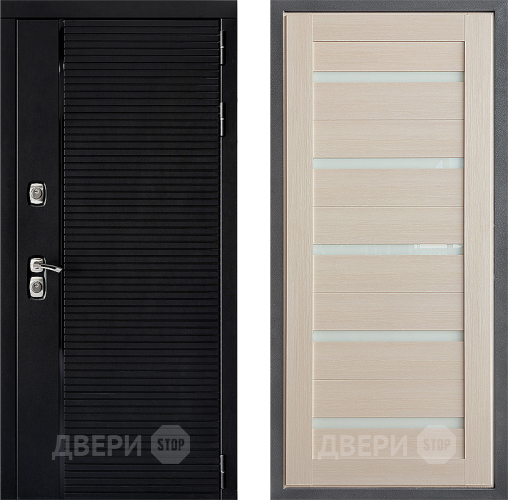 Входная металлическая Дверь Дверной континент ДК-1 ФЛ-47 Лиственница белая в Одинцово