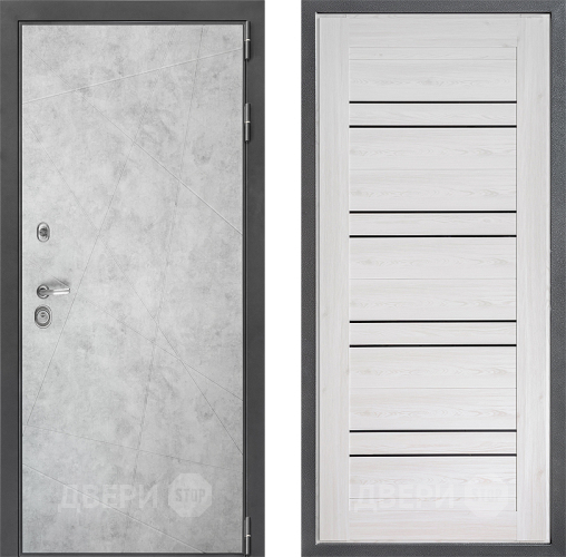 Входная металлическая Дверь Дверной континент ДК-3/743 ФЛ-49 Сосна белая в Одинцово
