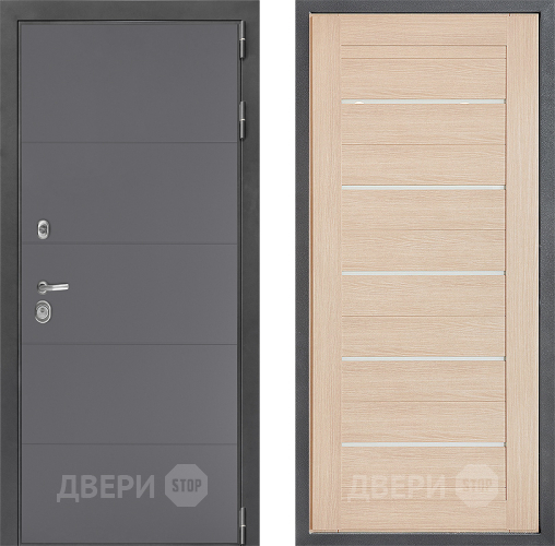 Входная металлическая Дверь Дверной континент ДК-3/649 ФЛ-46 Капучино в Одинцово