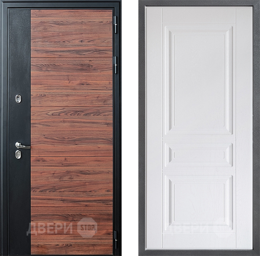 Дверь Дверной континент ДК-15 Красное Дерево ТЕРМО ФЛ-243 Альберо Браш серебро в Одинцово