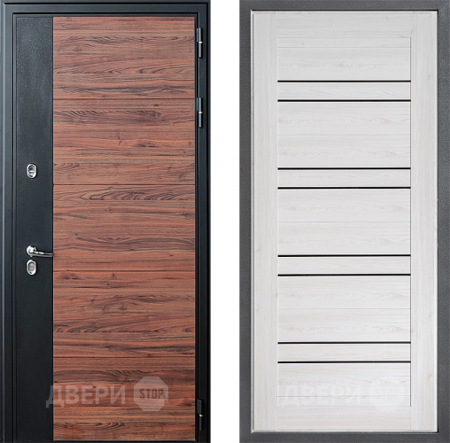 Дверь Дверной континент ДК-15 Красное Дерево ТЕРМО ФЛ-49 Сосна белая в Одинцово