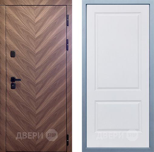 Входная металлическая Дверь Дива МД-98 Д-7 Белый в Одинцово