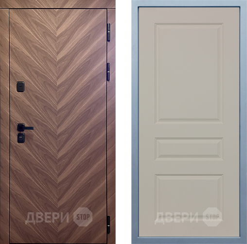 Входная металлическая Дверь Дива МД-98 Д-13 Шампань в Одинцово
