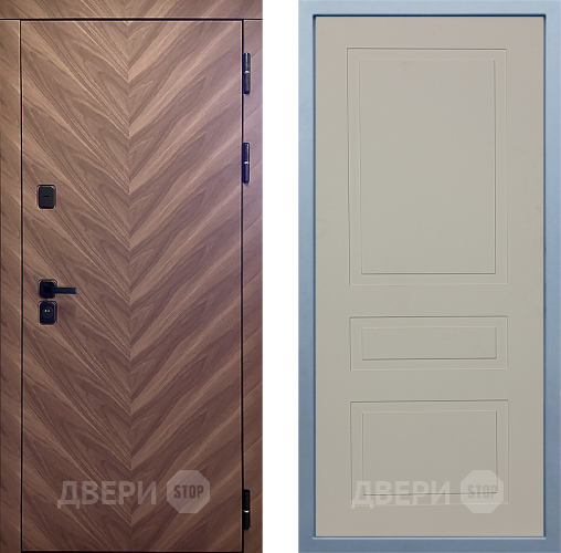 Входная металлическая Дверь Дива МД-98 Н-7 Шампань в Одинцово