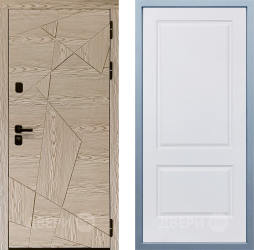 Входная металлическая Дверь Дива МД-97/1 Д-7 Белый в Одинцово