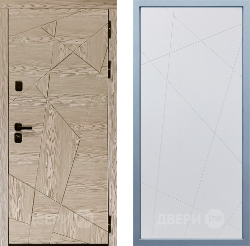 Входная металлическая Дверь Дива МД-97/1 Д-11 Белый в Одинцово