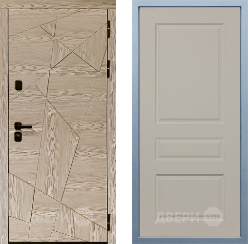 Входная металлическая Дверь Дива МД-97/1 Д-13 Шампань в Одинцово