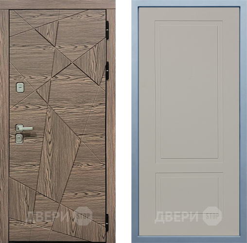 Входная металлическая Дверь Дива МД-97/2 Н-7 Шампань в Одинцово