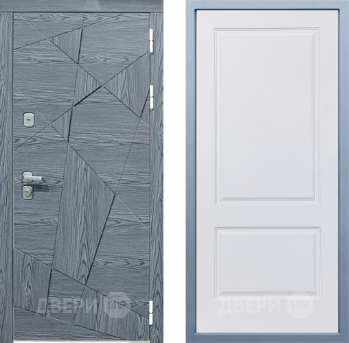 Входная металлическая Дверь Дива МД-97/3 Д-7 Белый в Одинцово