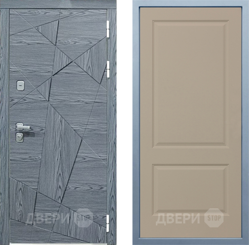 Входная металлическая Дверь Дива МД-97/3 Д-7 Шампань в Одинцово